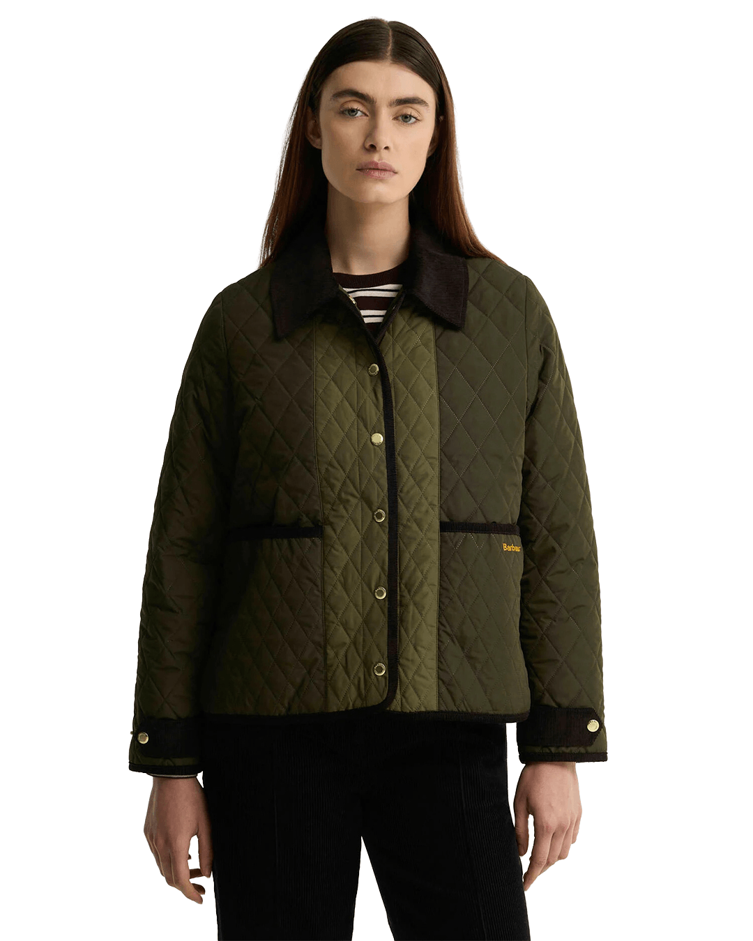 Barbour Jackets Barbour Olive Ainsdale Quilted Jacket