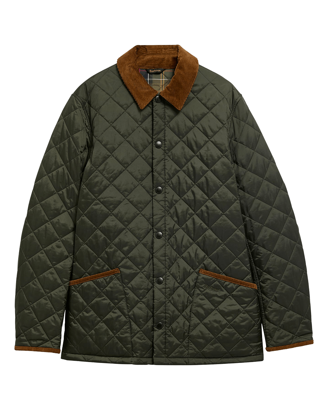 Barbour Jackets Barbour Olive Heritage Liddesdale Quilted Jacket