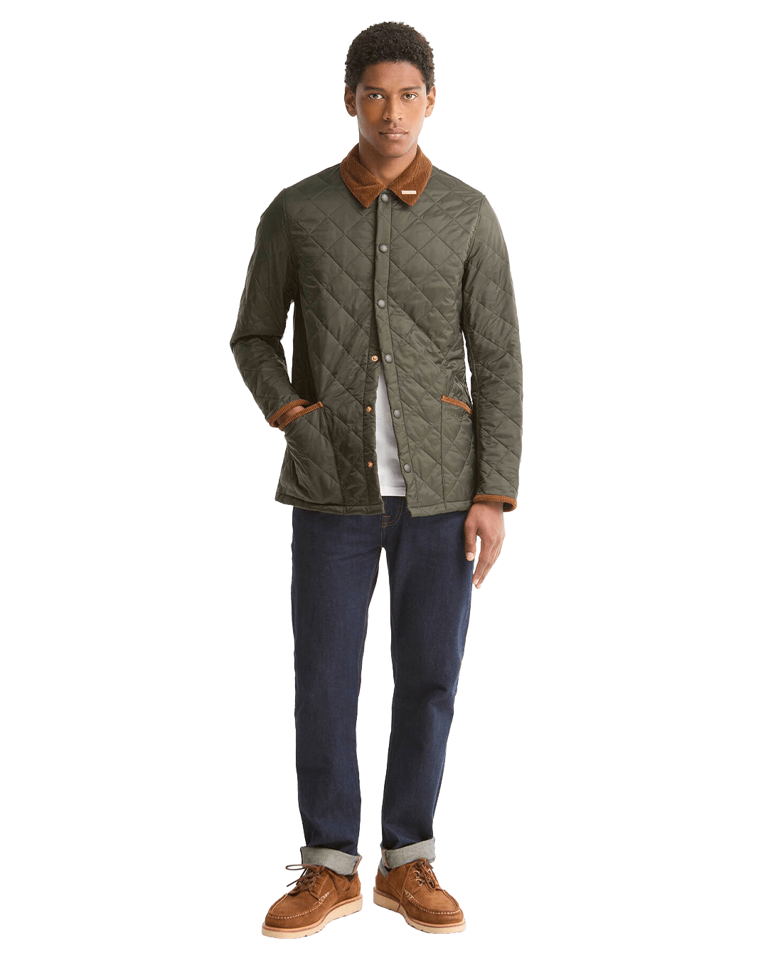 Barbour Jackets Barbour Olive Heritage Liddesdale Quilted Jacket