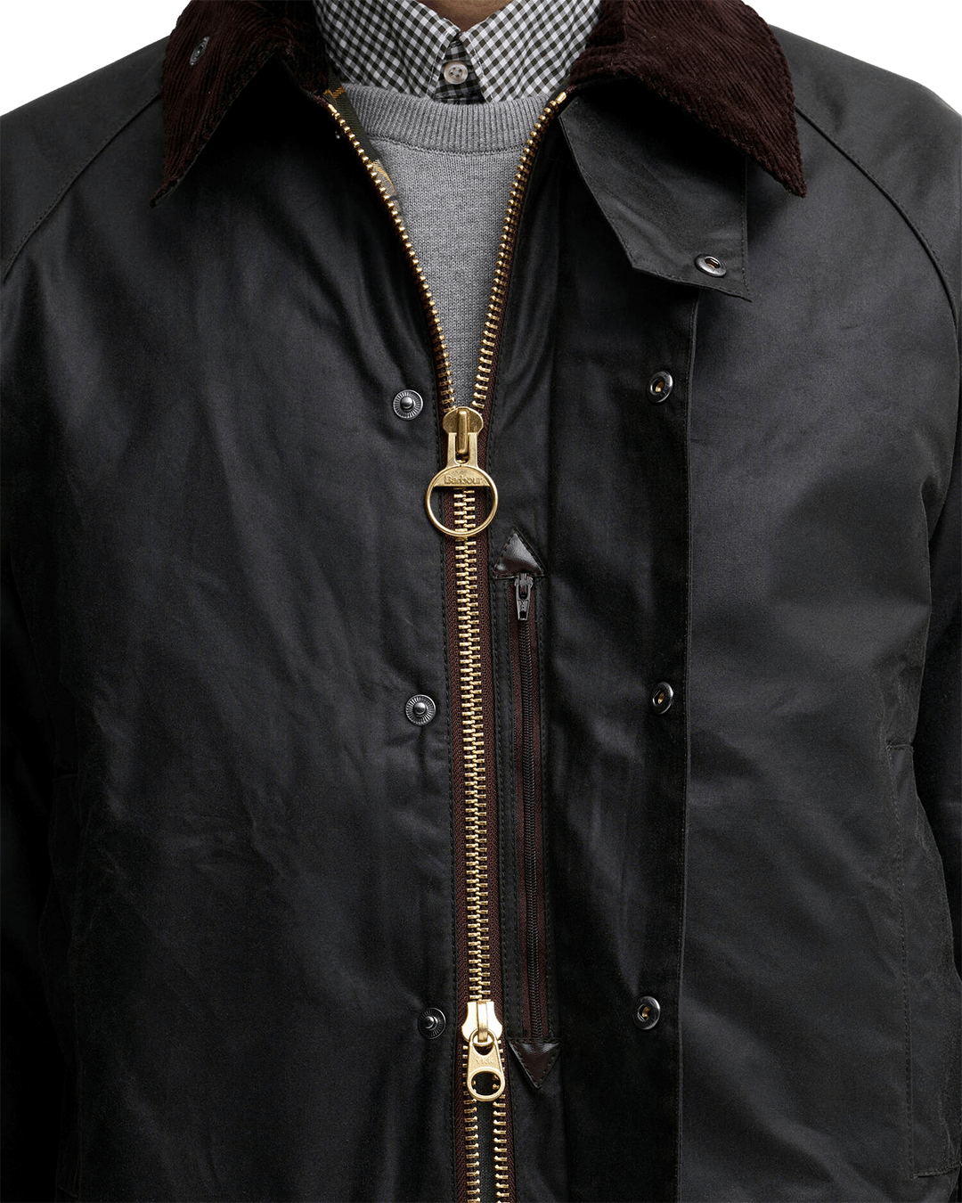 Barbour Jackets Barbour Sage Border Wax Jacket