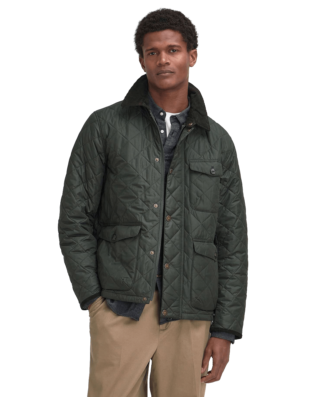 Barbour Jackets Barbour Sage Hornby Quilted Jacket