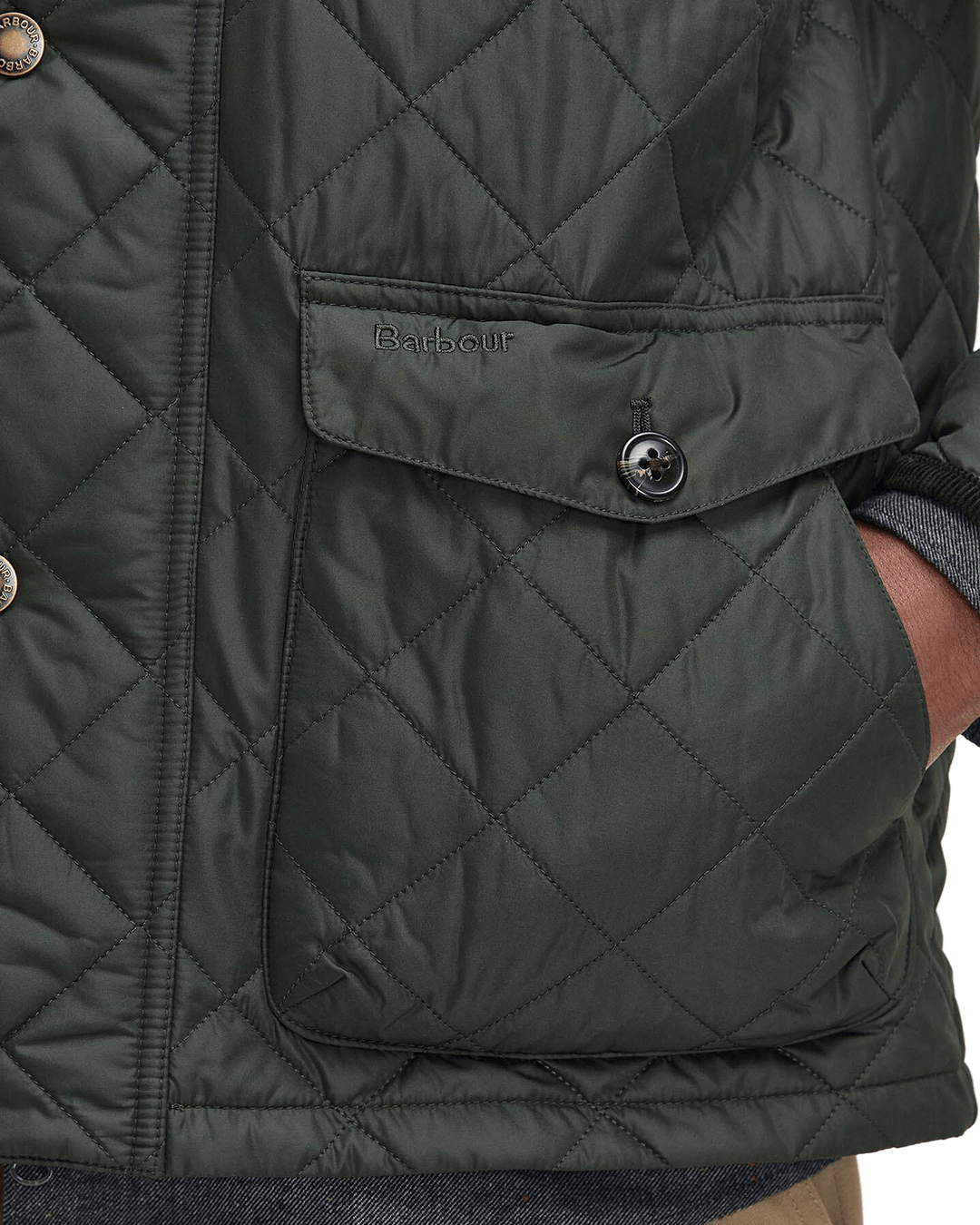 Barbour Jackets Barbour Sage Hornby Quilted Jacket