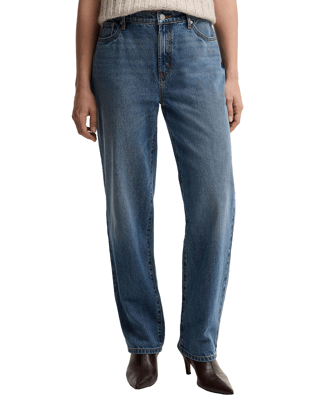 Barbour Jeans Barbour Mid Blue Adalyn Jeans