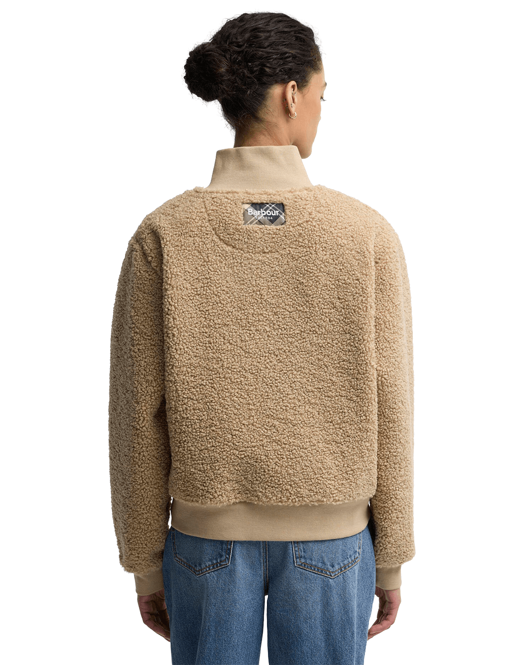 Barbour Jumpers Barbour Beige Barbour Fawne Fleece Be93 Warm Trench