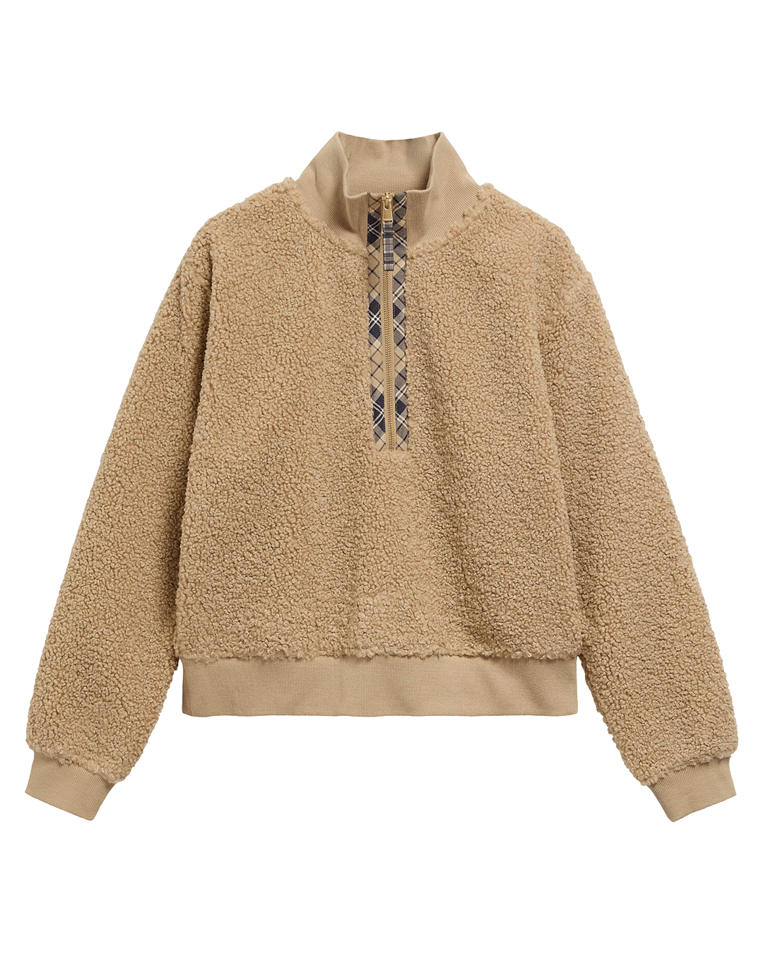 Barbour Jumpers Barbour Beige Barbour Fawne Fleece Be93 Warm Trench