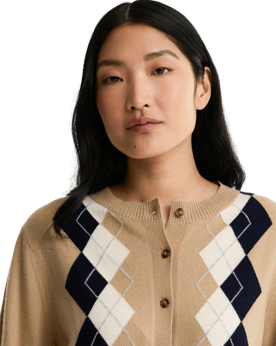 Barbour Jumpers Barbour Beige Mariana Knitted Cardigan
