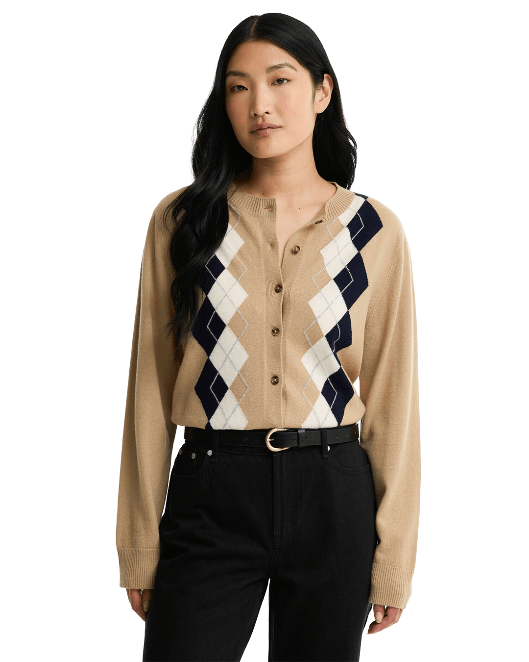 Barbour Jumpers Barbour Beige Mariana Knitted Cardigan