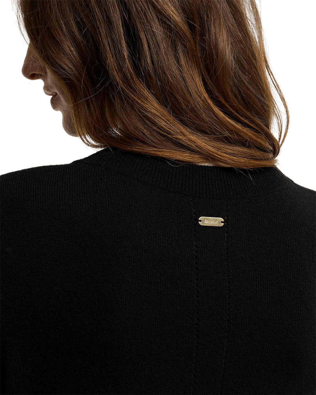 Barbour Jumpers Barbour Black Penny Knitted Jumper
