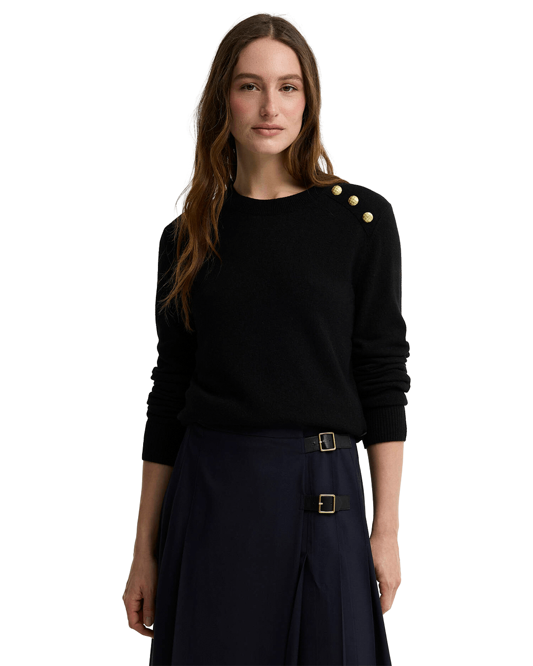 Barbour Jumpers Barbour Black Penny Knitted Jumper