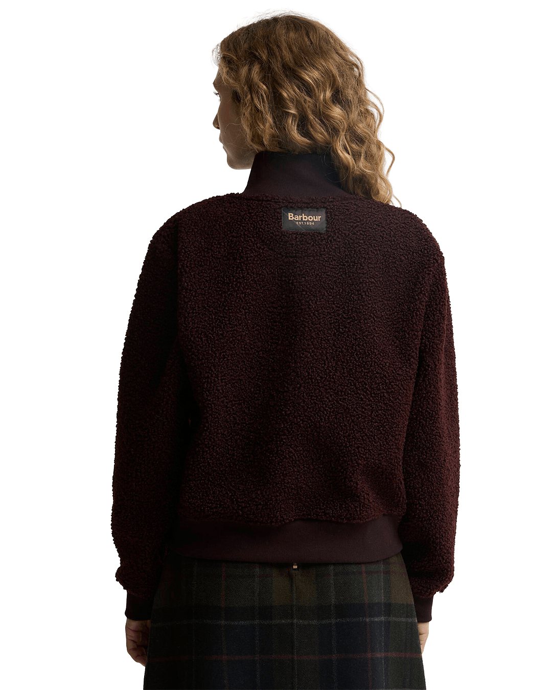 Barbour Jumpers Barbour Burgundy Barbour Fawne Fleece Re97 Fig