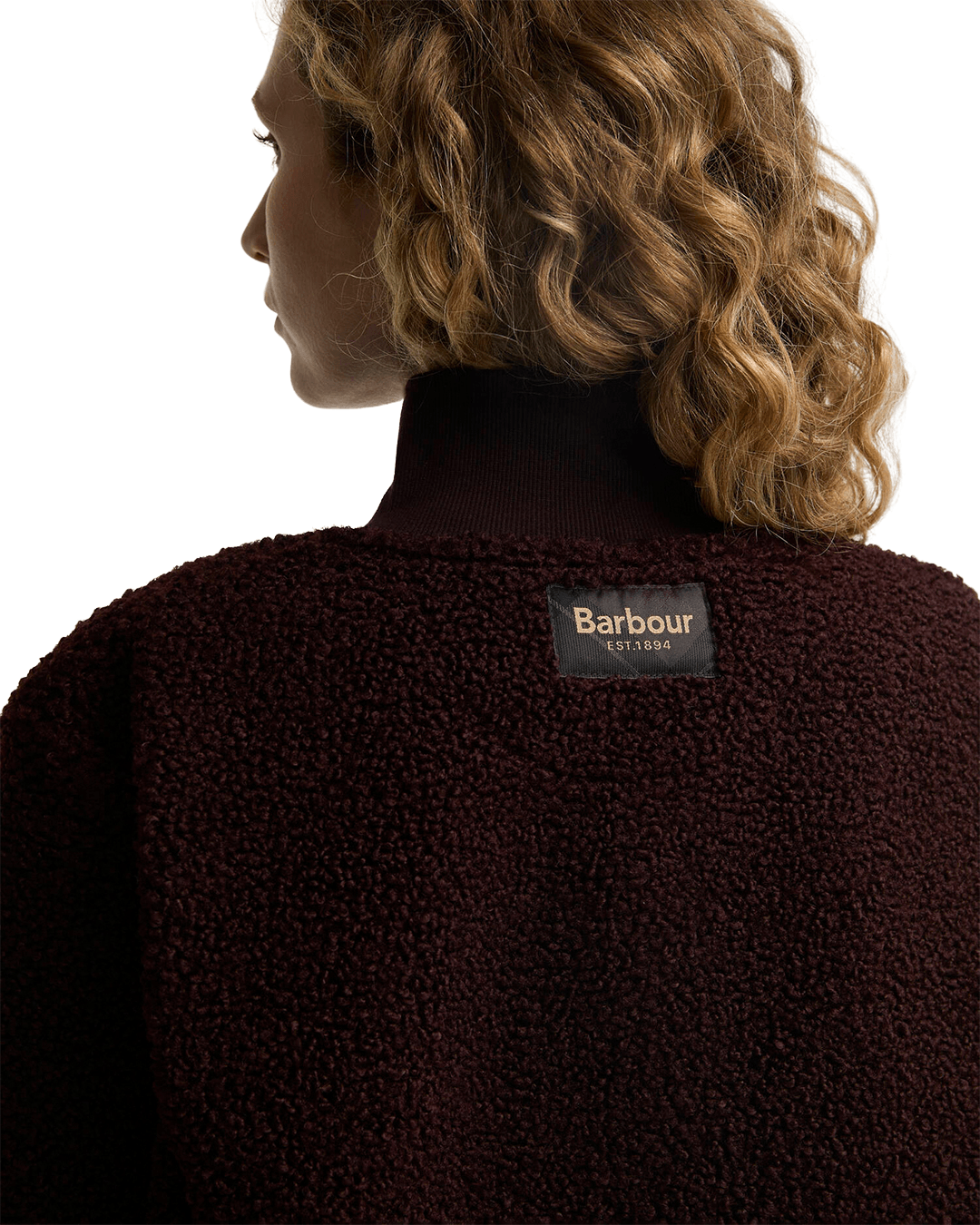 Barbour Jumpers Barbour Burgundy Barbour Fawne Fleece Re97 Fig