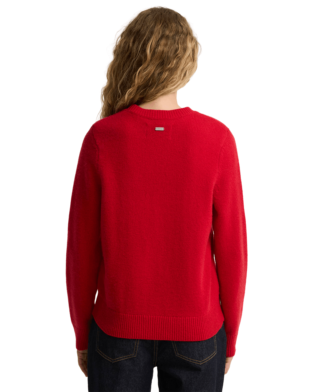 Barbour Jumpers Barbour Crimson Woodhouse Knit Jumper