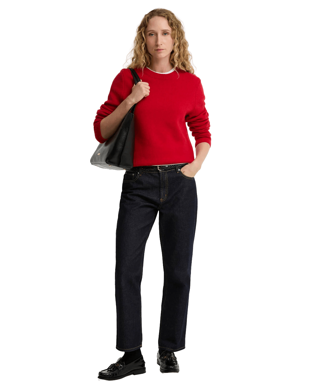 Barbour Jumpers Barbour Crimson Woodhouse Knit Jumper