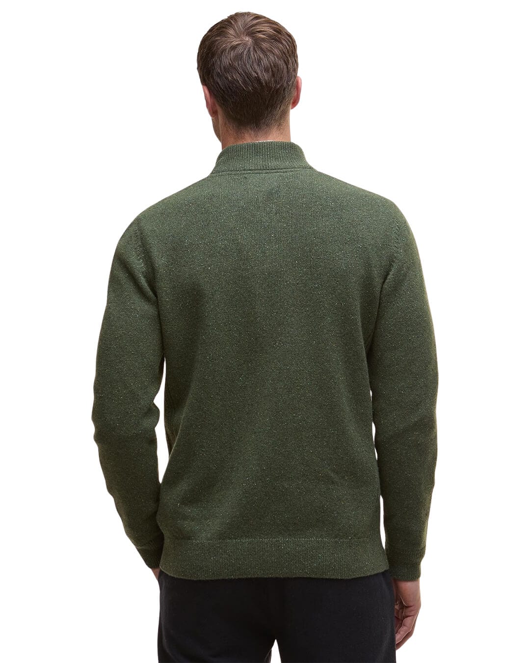 Barbour Jumpers Barbour ESSENTIAL TISBURY HALF ZIP GN91 FOREST