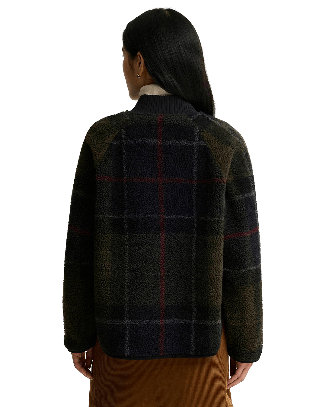 Barbour Jumpers Barbour Green Barbour Kirklees Fleece Tn43 Shadow Classic Tartan