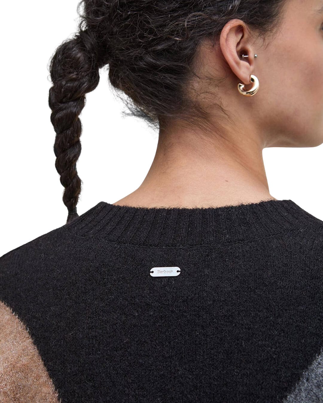 Barbour Jumpers Barbour Mix Sabrina Knitted Jumper Mi11 Multi