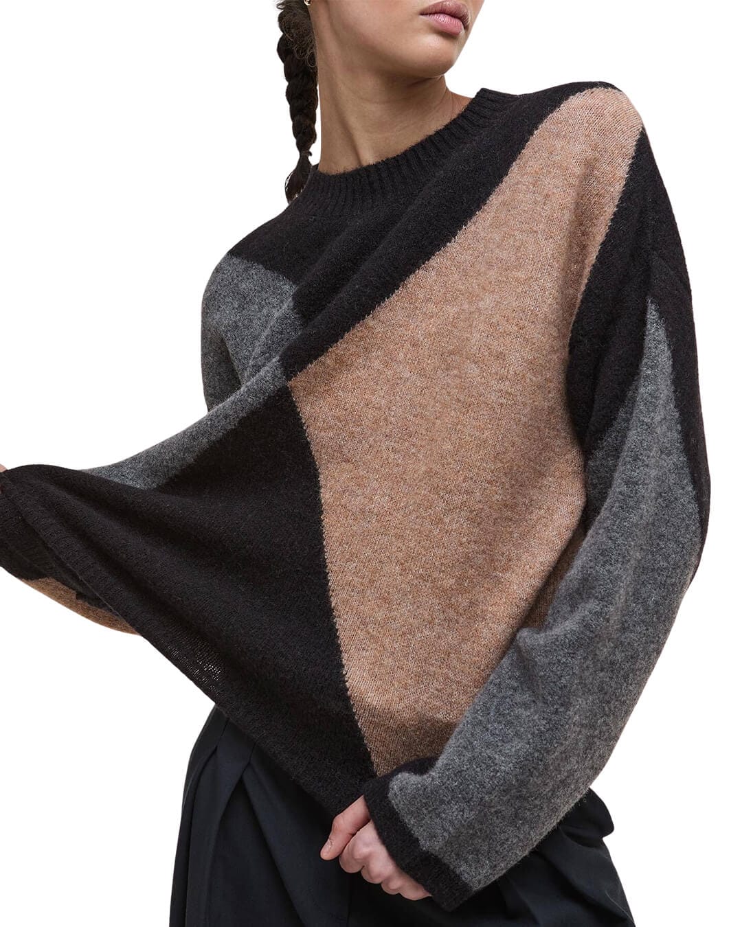 Barbour Jumpers Barbour Mix Sabrina Knitted Jumper Mi11 Multi