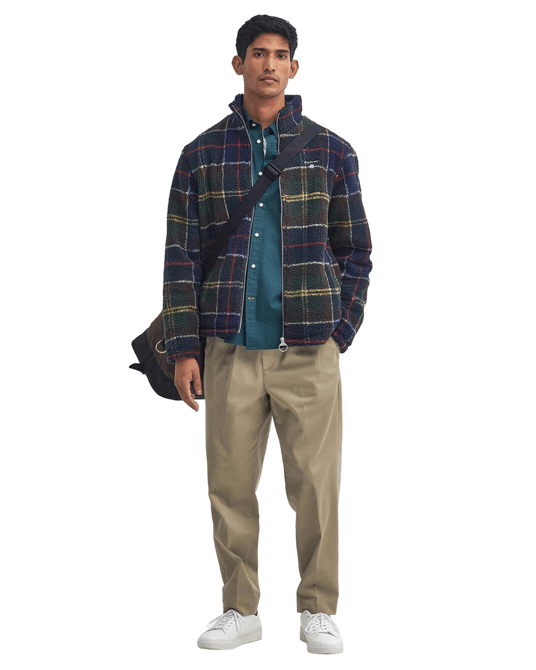 Barbour Jumpers 2XL Barbour Multicolour Classic Tartan Zip-Through Fleece