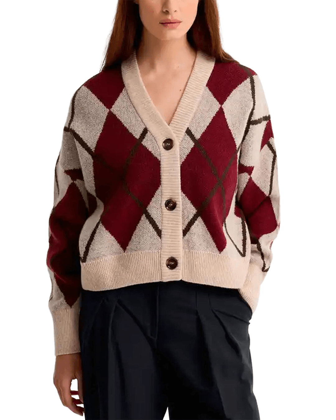 Barbour Jumpers Barbour Multicolour Harleigh Knitted Cardigan