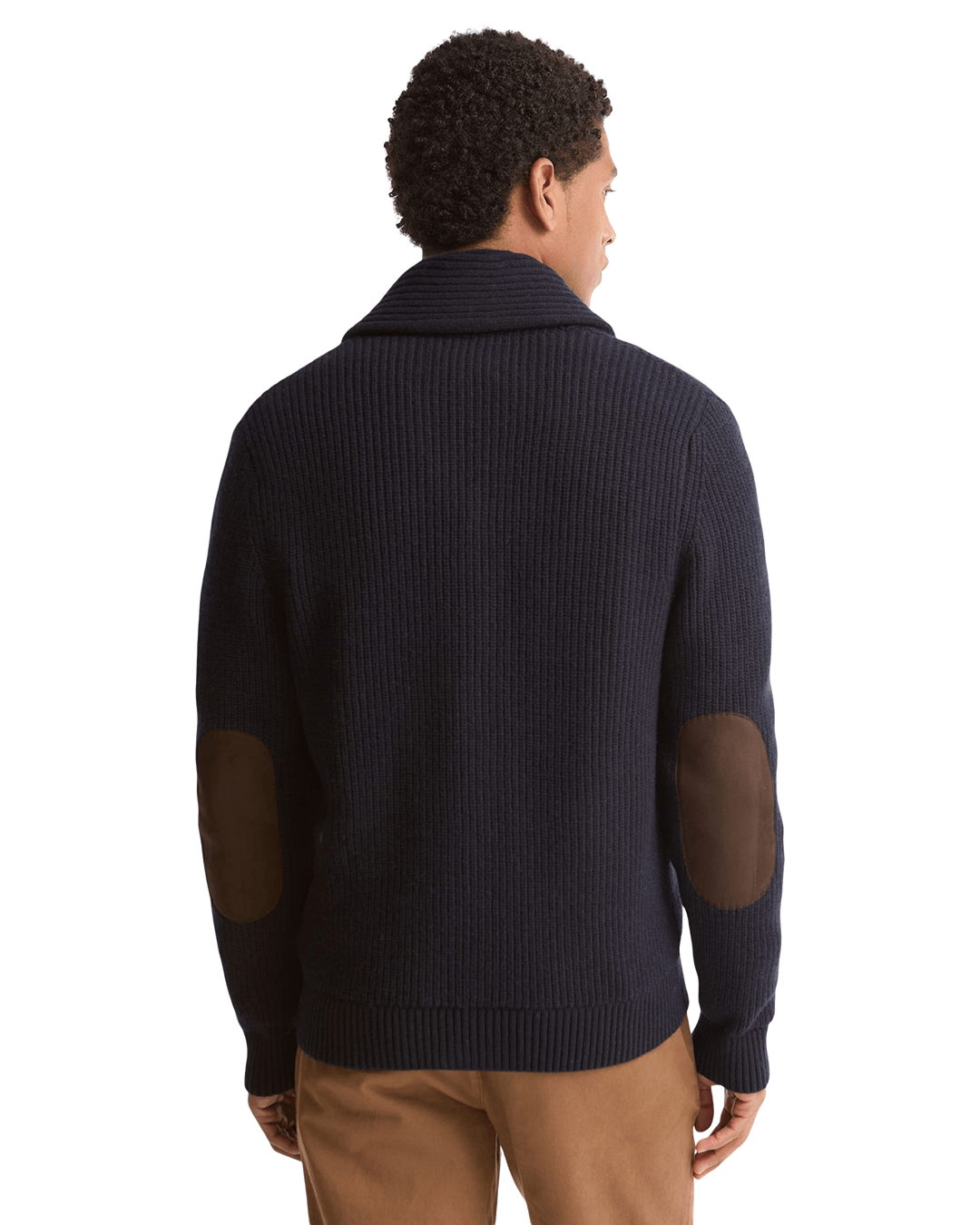 Barbour Jumpers Barbour Navy Hartland Knitted Cardigan