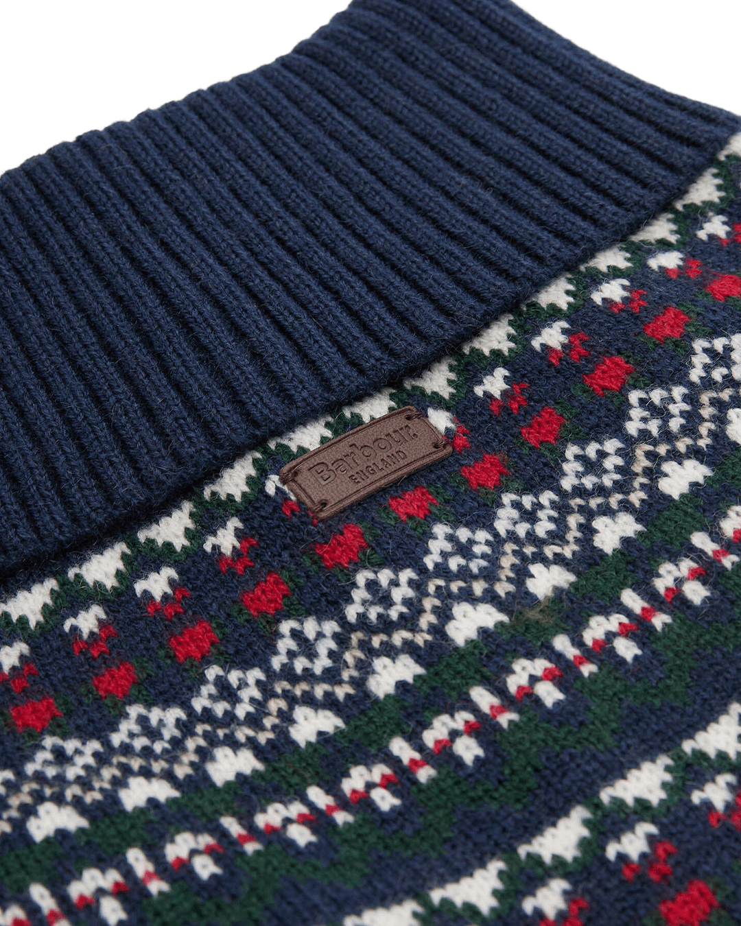 Barbour Jumpers Barbour Navy Marlow Fair Isle Dog Jumper
