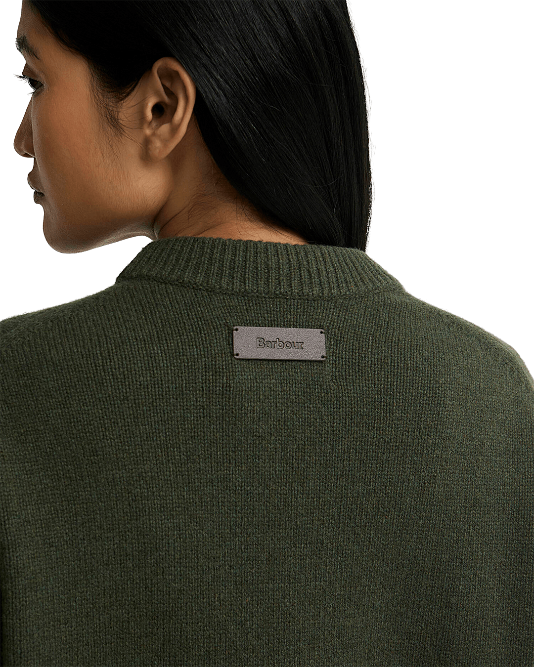 Barbour Jumpers Barbour Olive Ivybridge Knitted Jumper