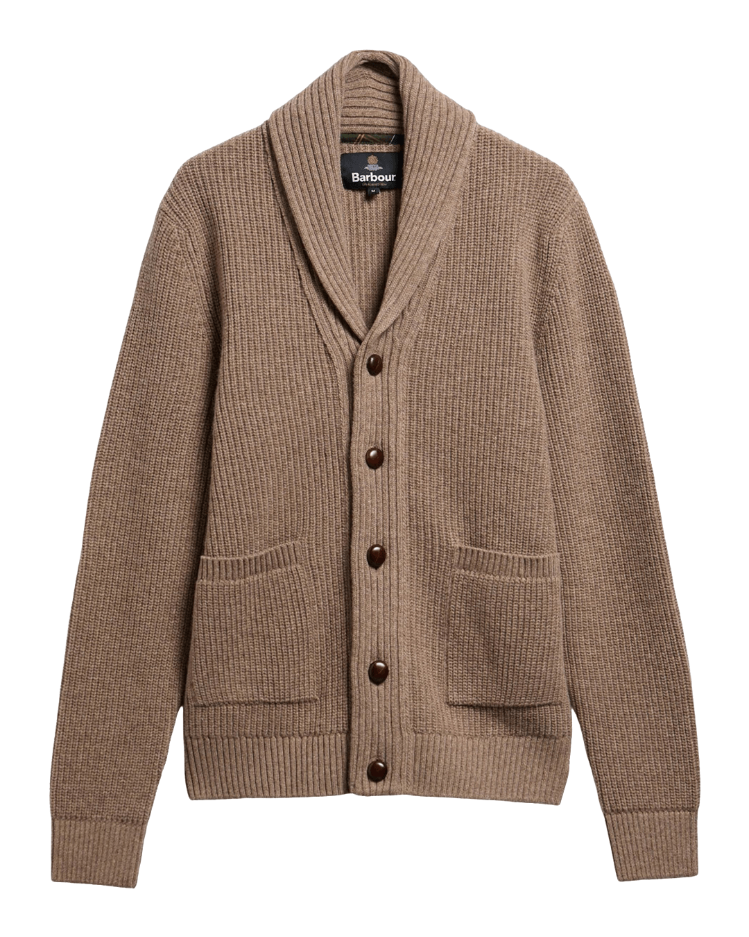 Barbour Jumpers Barbour Stone Hartland Knitted Cardigan