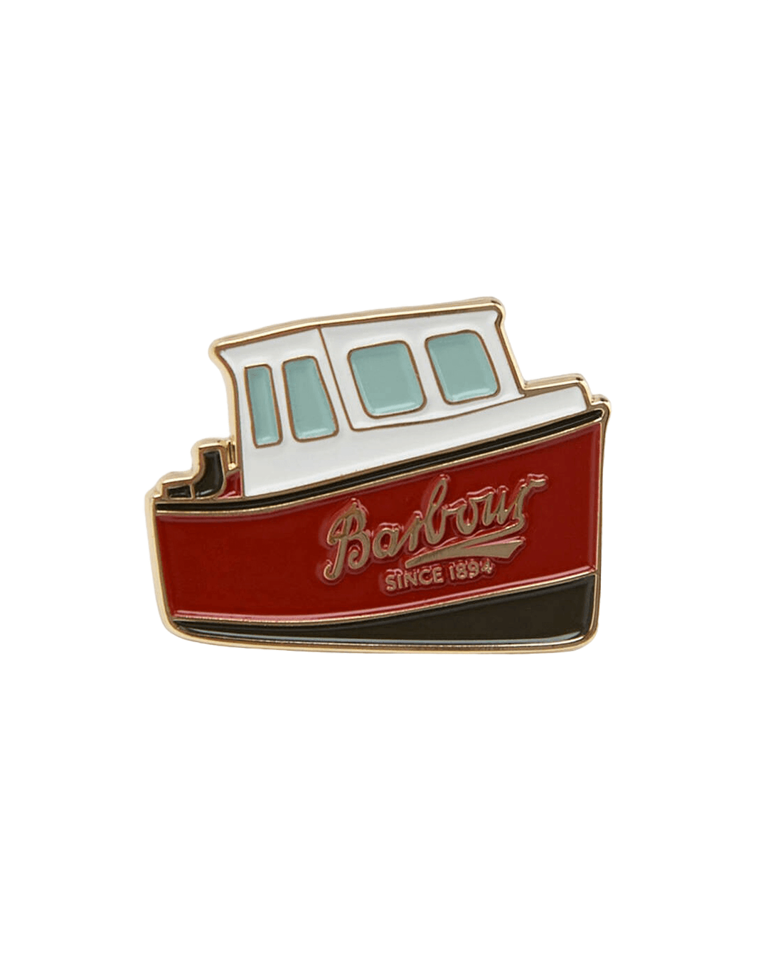 Barbour Lapel Pins ONE Barbour Red Boat Pin Badge