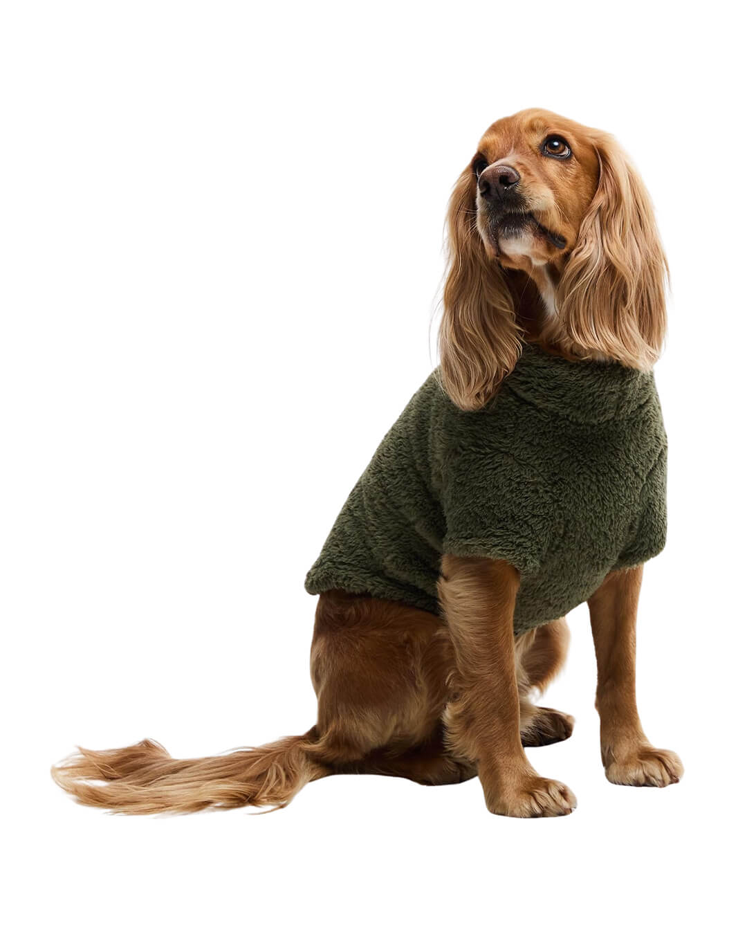 Barbour Others Barbour BRINDLE FLEECE DOG JUMPER GN31 OLIVE