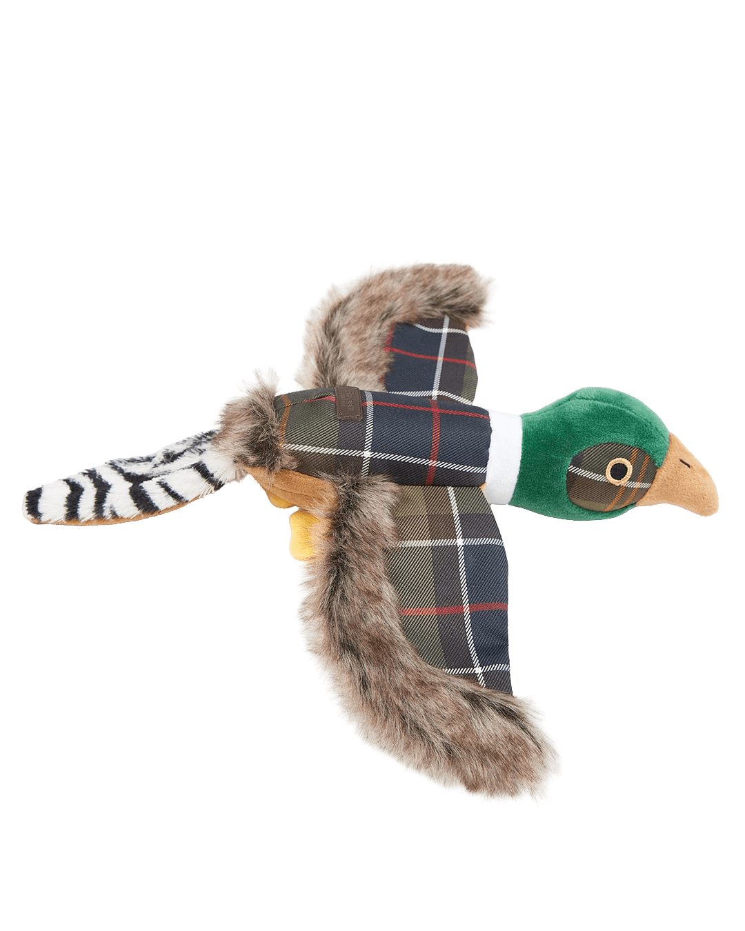 Barbour Others ONE Barbour Green Tartan Pheasant Dog Toy
