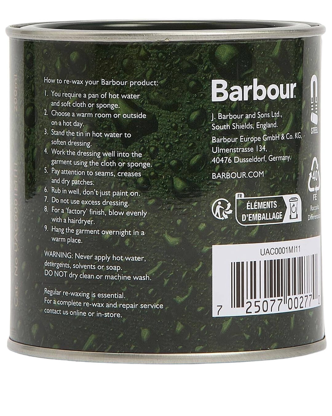 Barbour Others ONE Barbour Multicoloured Thornproof Dressing