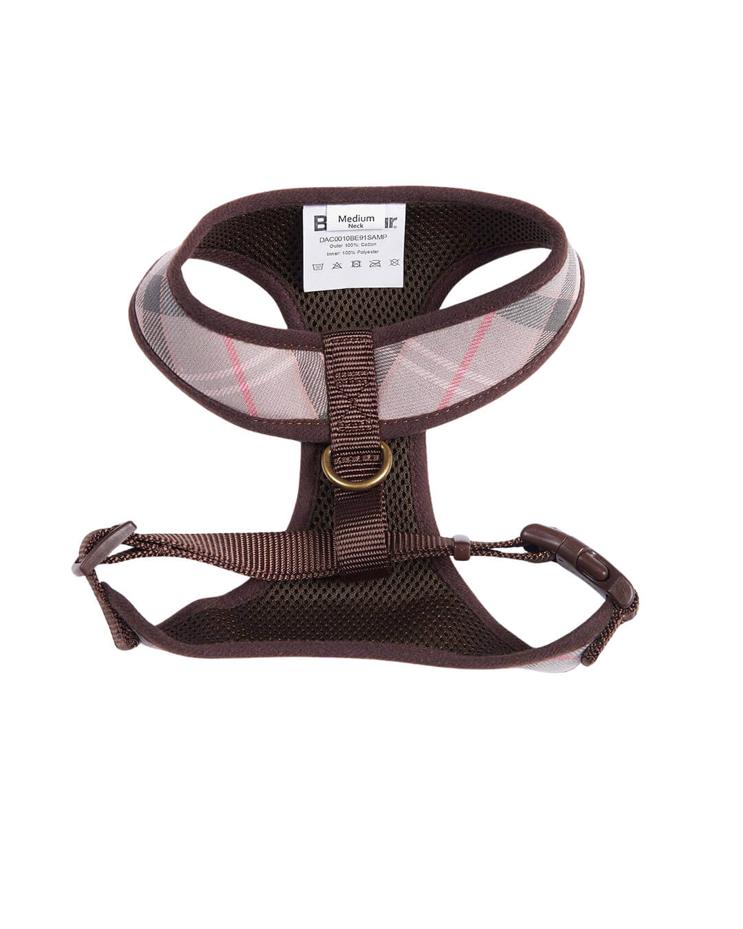 Barbour Others Barbour Taupe Tartan Dog Harness Be91 Pink Tartan