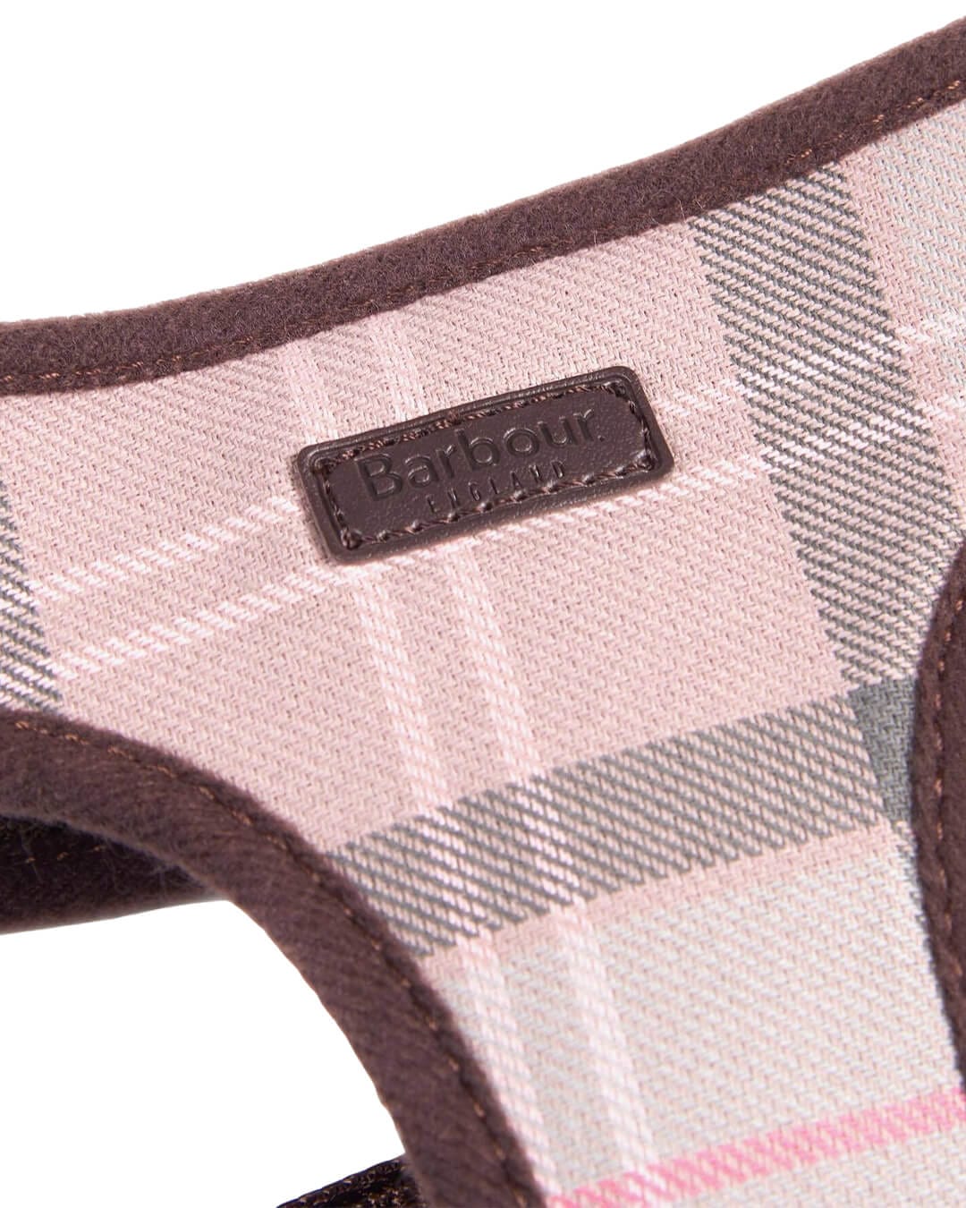 Barbour Others Barbour Taupe Tartan Dog Harness Be91 Pink Tartan