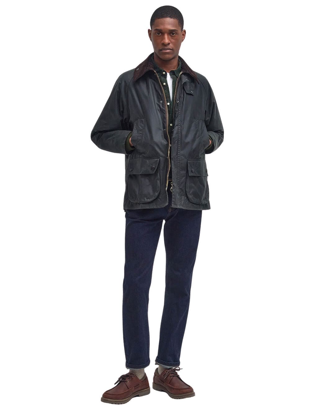 Barbour Outerwear Barbour BEDALE WAX JACKET RUSTIC SG91