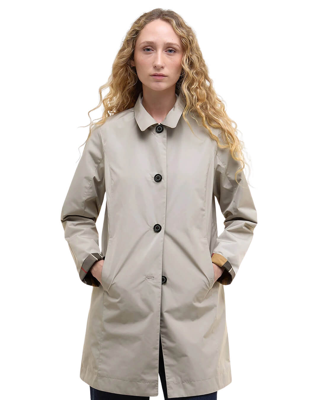 Barbour Outerwear Barbour Beige Babbity Showerproof
