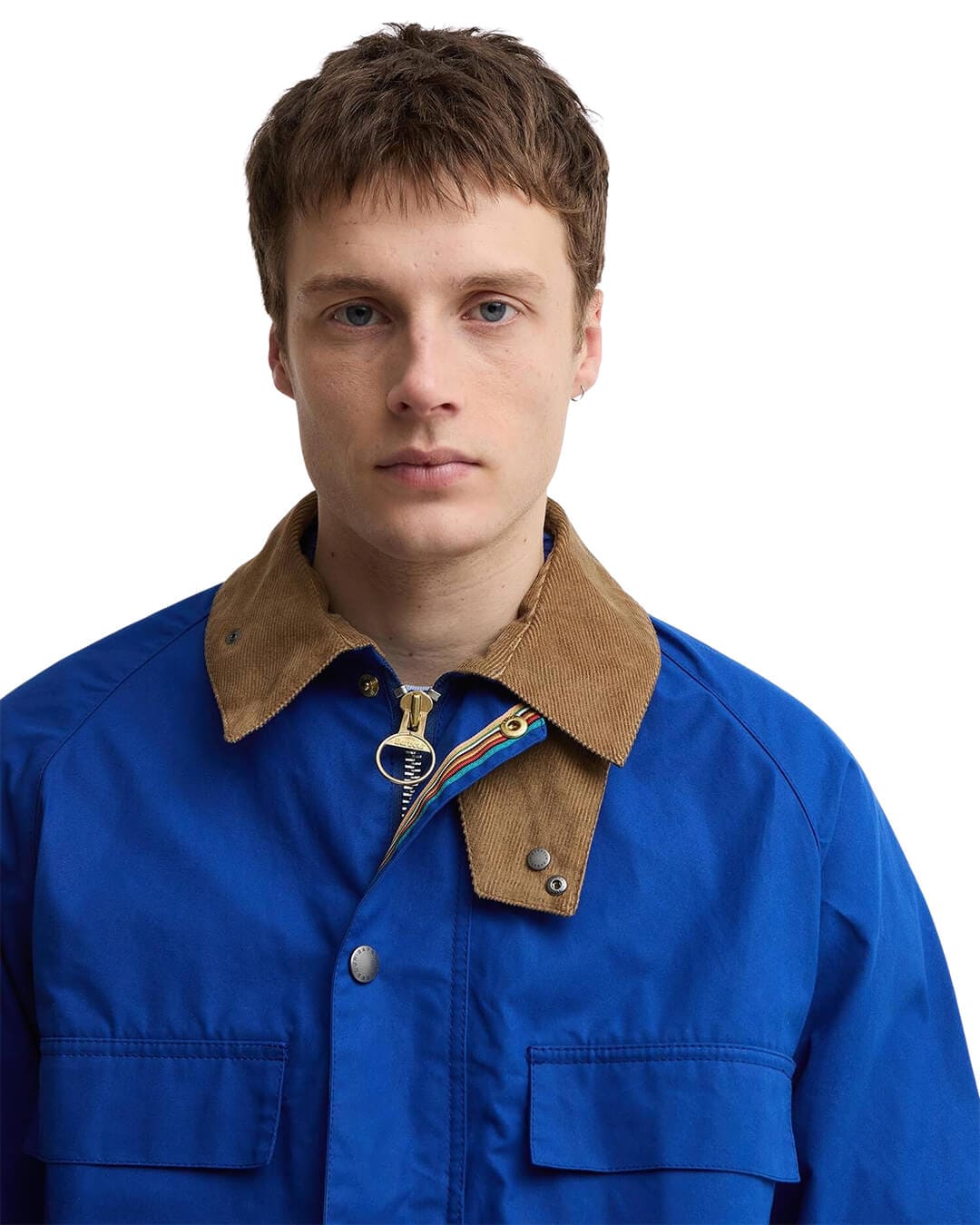 Barbour Outerwear Barbour Blue Ba X Paulsmith Sgr Bedale Jkt Bl51 Royal