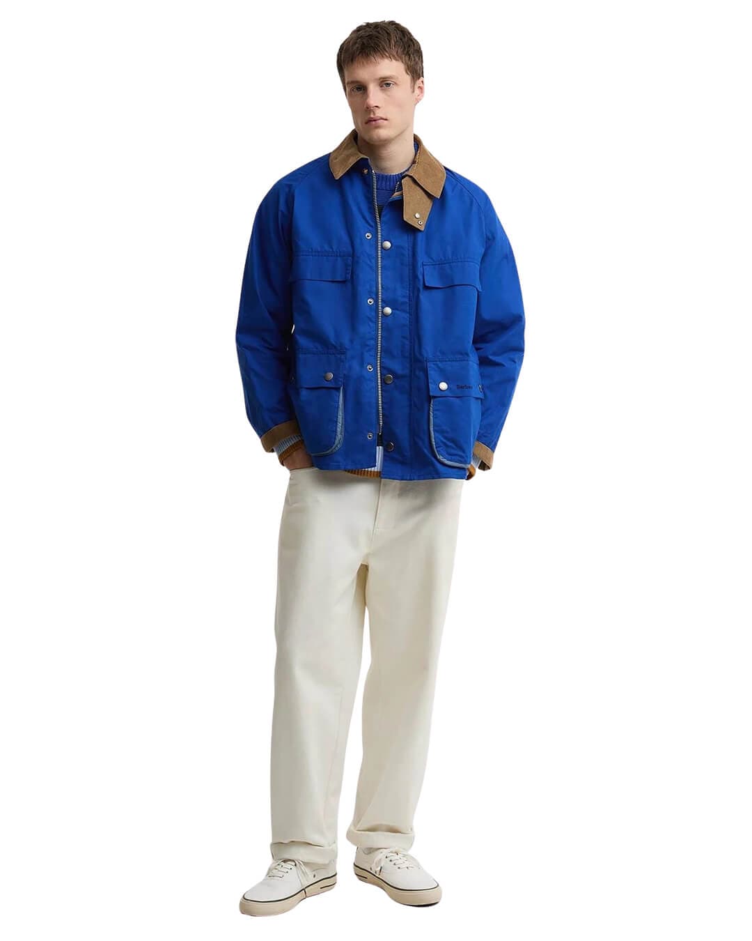 Barbour Outerwear Barbour Blue Ba X Paulsmith Sgr Bedale Jkt Bl51 Royal