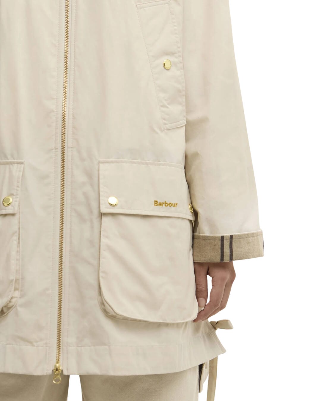 Barbour Outerwear Barbour Cream Middlemarch Showerproof Jacket Cr31 Jasmine/Dress
