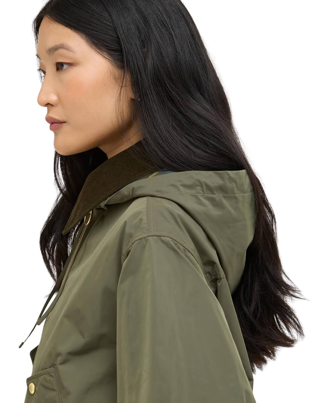 Barbour Outerwear Barbour Green Weaver Showerproof Jacket Gn51 Ivy Green/Ancient