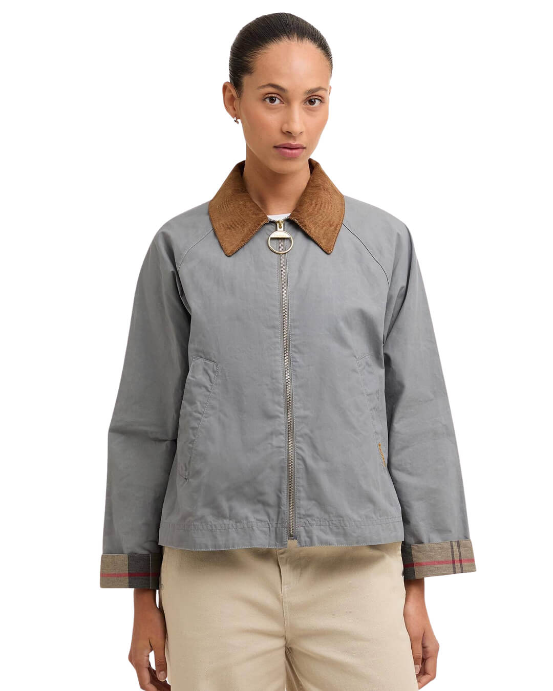 Barbour Outerwear Barbour Grey Catlin Casual Jacket