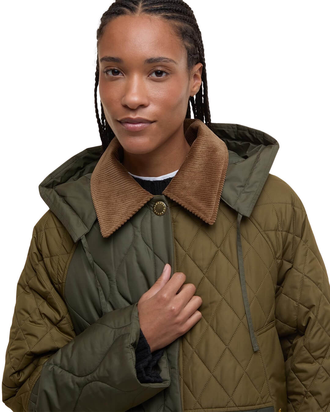 Barbour Outerwear Barbour LILIAN QUILTED JKT GN71 FERN LEAF SAGE LIGHT SAGE