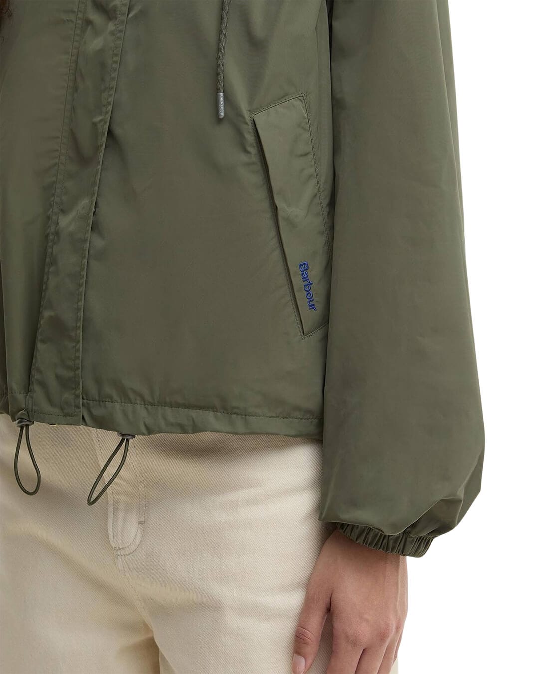Barbour Outerwear Barbour Navy Ba X Paul Smith Broom Swf Jkt Gn33 Dusky Khaki/Navy/White Gingham