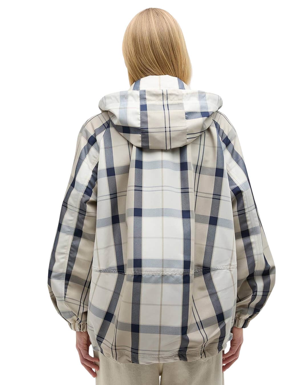 Barbour Outerwear Barbour Navy Ballina Check Shwrprf Jacket Ny51 Dress Navy Tartan
