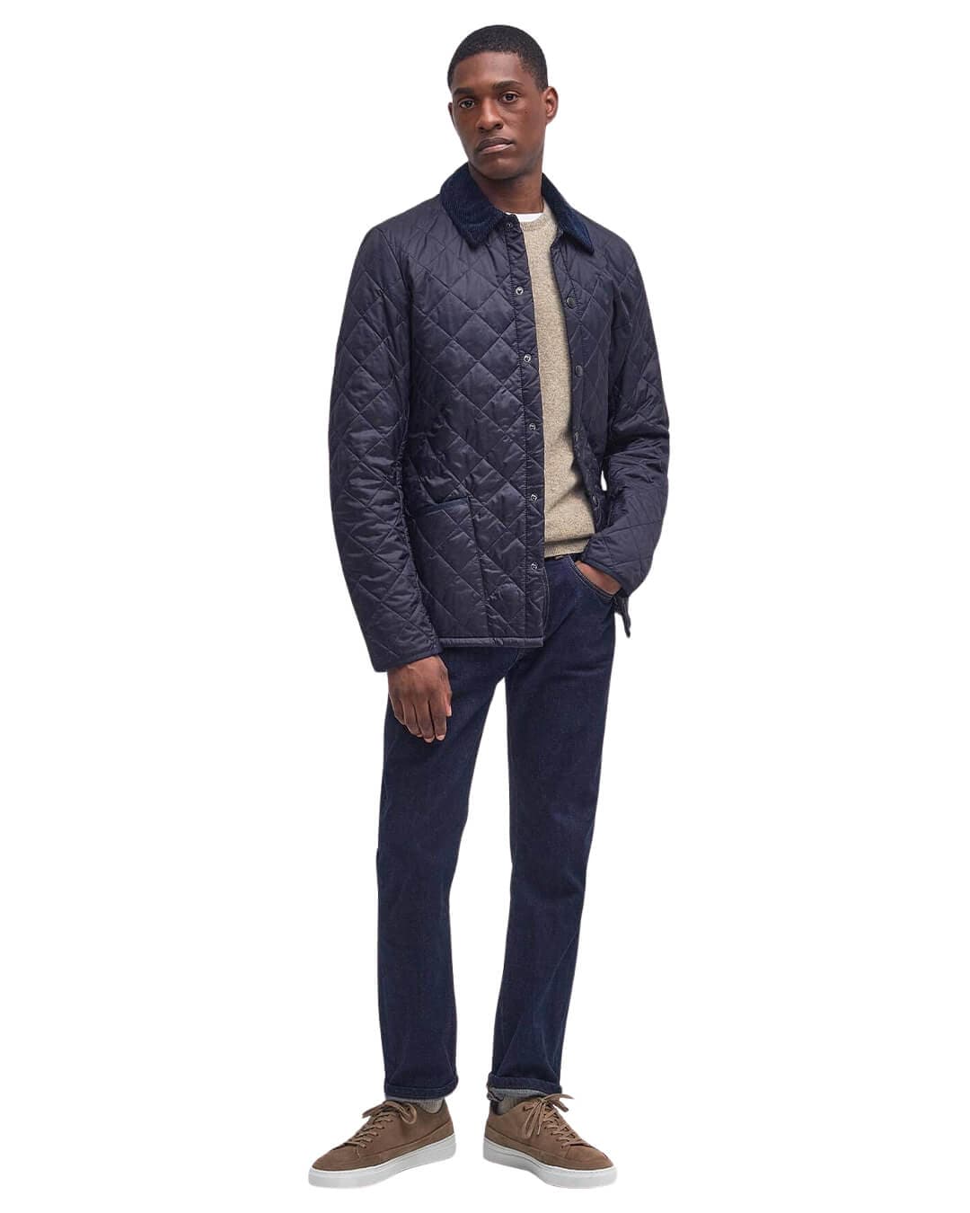 Barbour Outerwear Barbour Navy Heritage Liddesdale