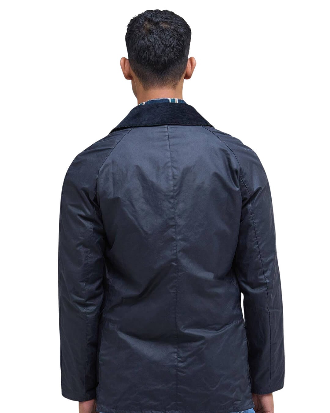 Barbour Outerwear Barbour Navy Lightweight Ashby Wax
