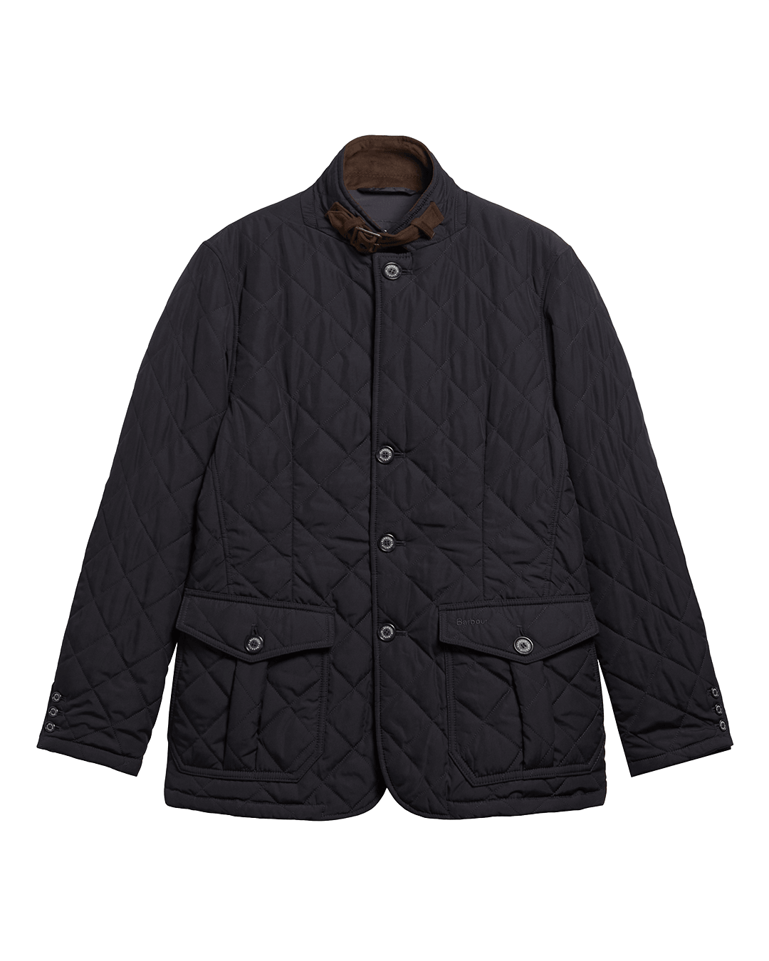 Barbour Outerwear Barbour Navy Quilted Lutz Jacket
