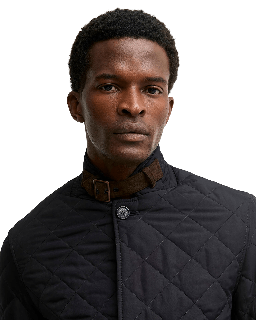 Barbour Outerwear Barbour Navy Quilted Lutz Jacket