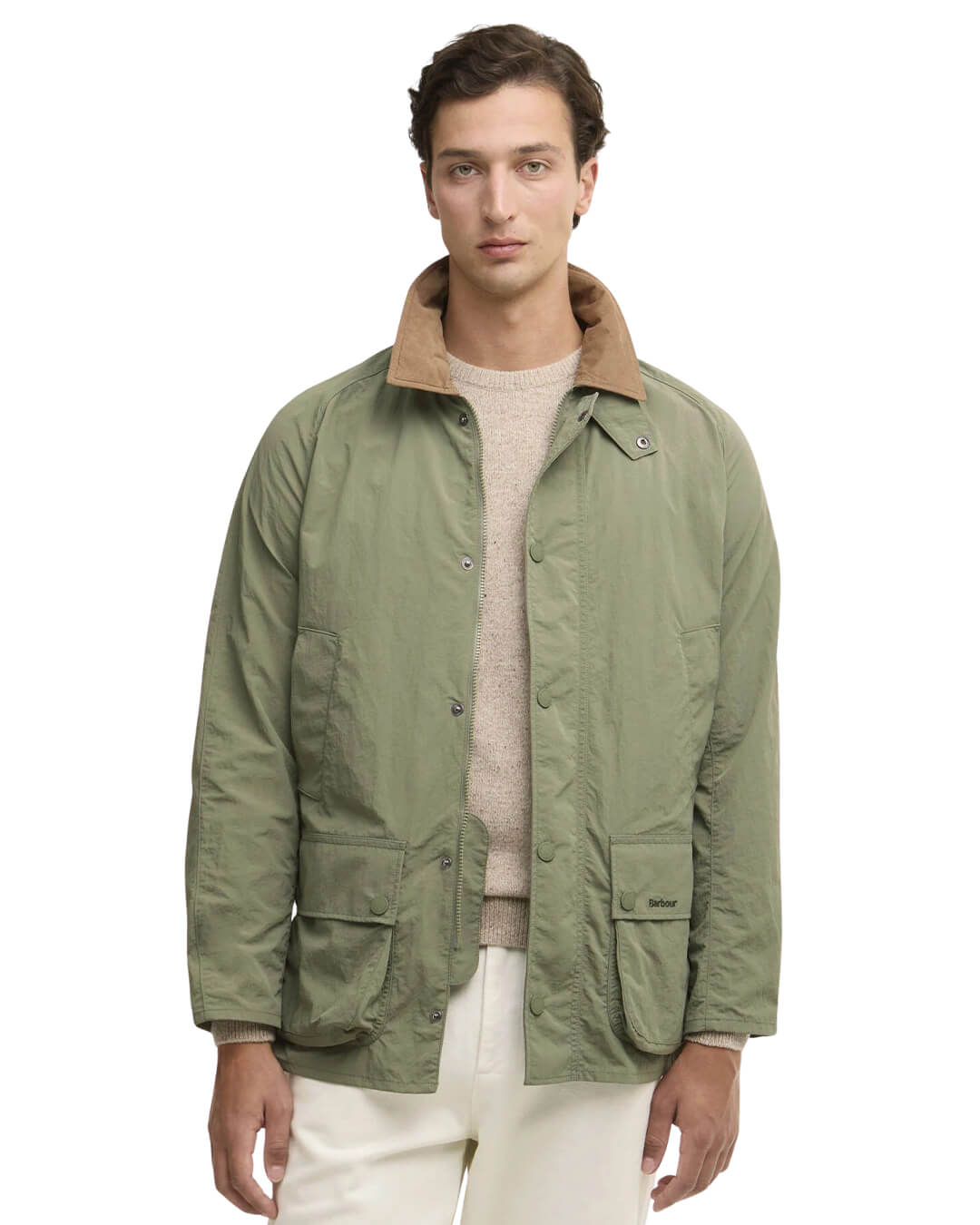 Barbour Outerwear Barbour Olive Ashby Showerproof
