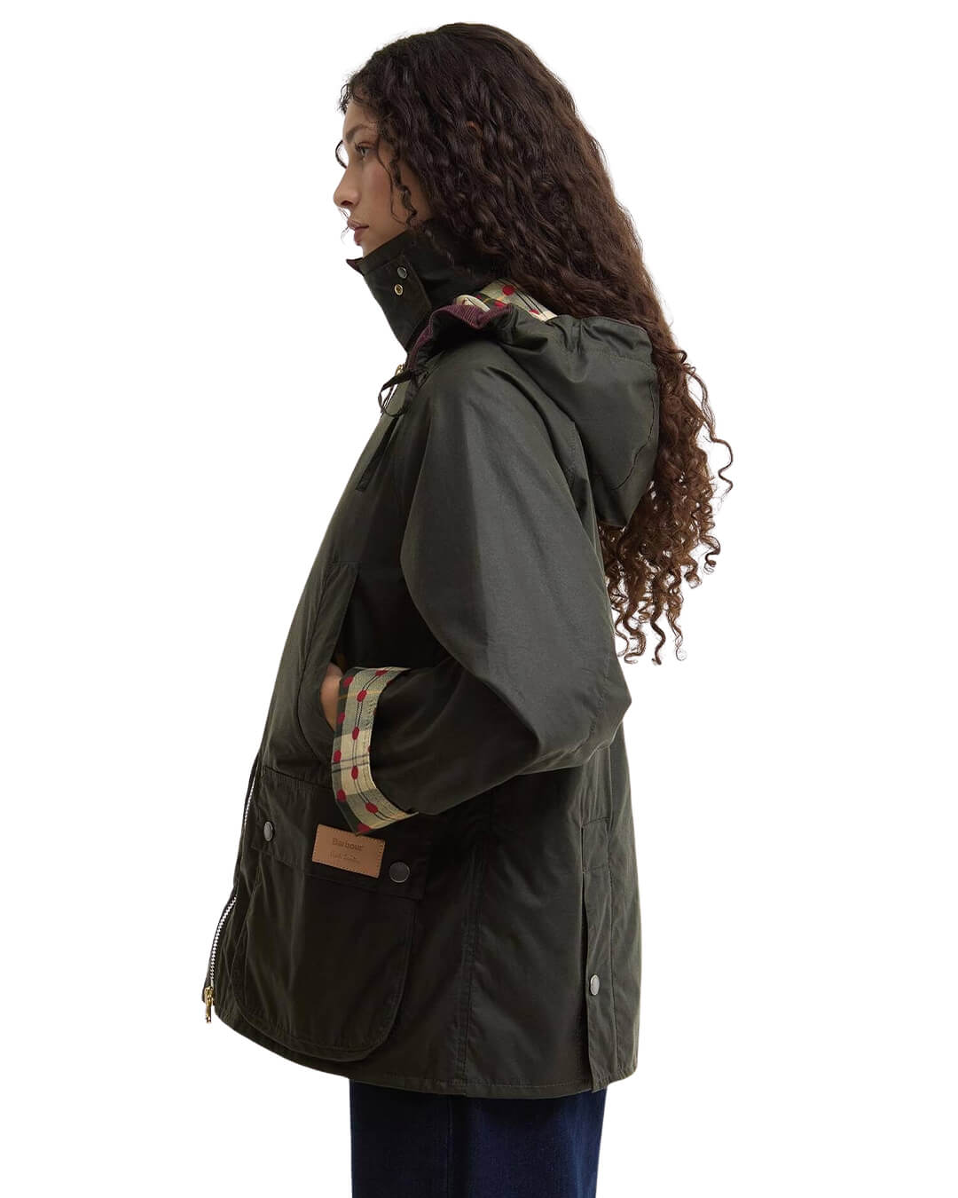 Barbour Outerwear Barbour Olive Ba X Paul Smith Bedale Wax Jkt Ol51 Arch Olive/Ancient/Winterberry