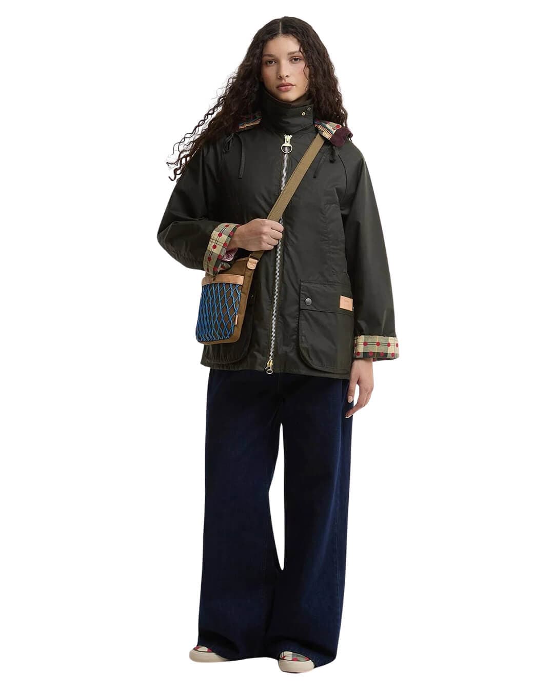 Barbour Outerwear Barbour Olive Ba X Paul Smith Bedale Wax Jkt Ol51 Arch Olive/Ancient/Winterberry